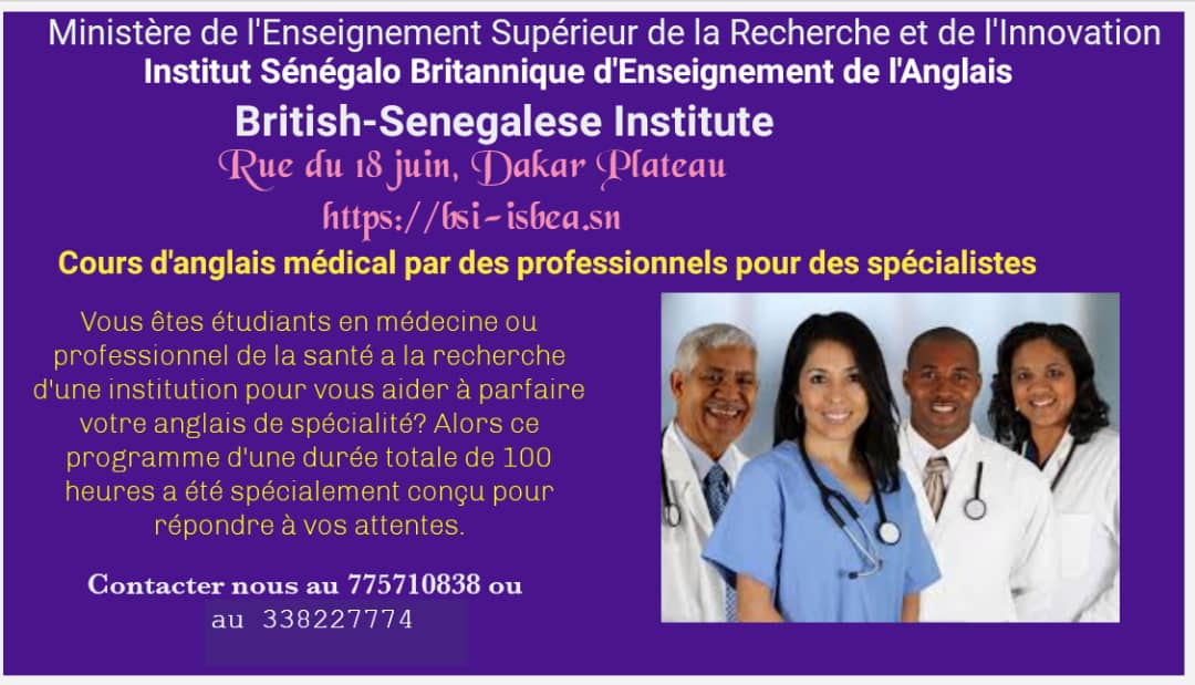 cours_anglais_medical _au _BSI